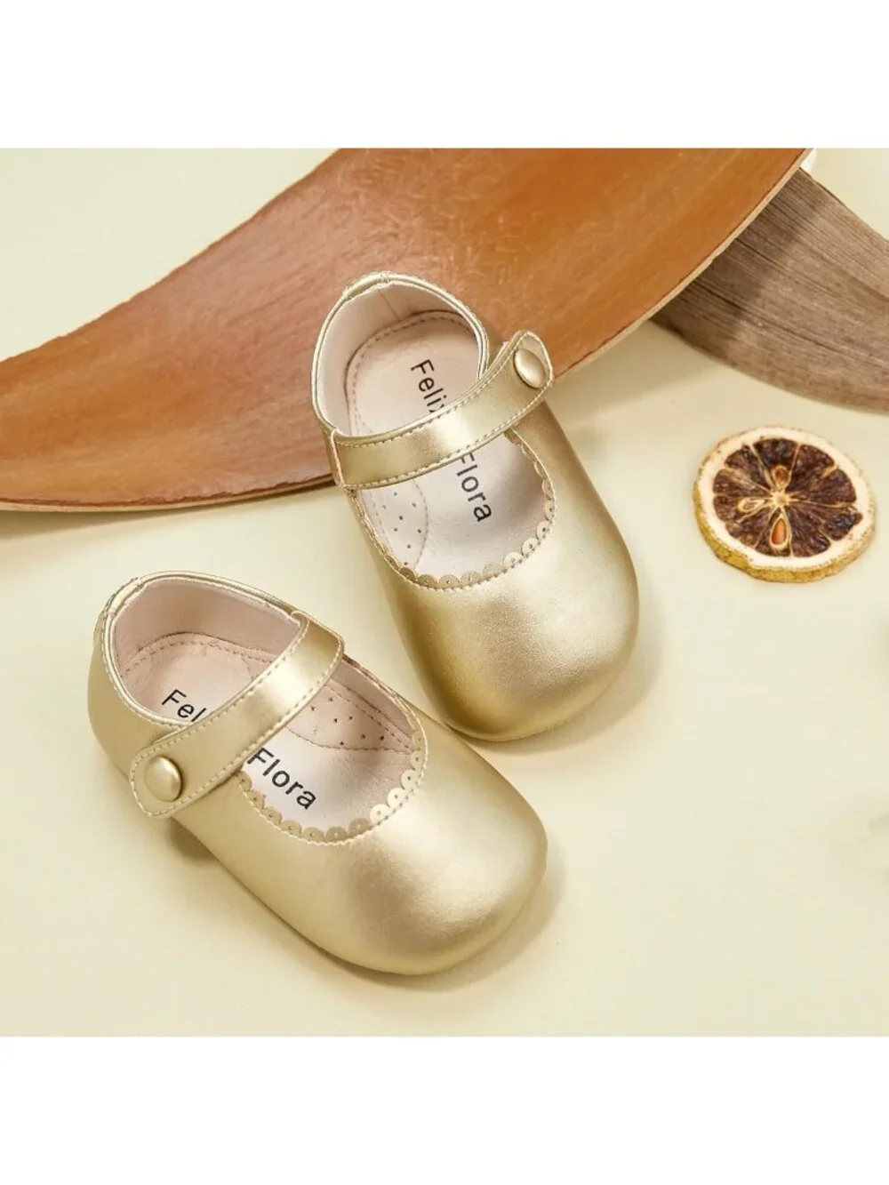 Soft Sole Infant Walking Shoes - Baby Moccasins with Rubber Sole, Crib Shoes